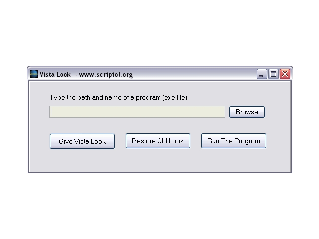 Vista Look Screenshot