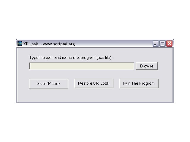 XP Look Screenshot