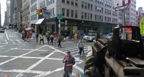 Street View Doom-like in New York