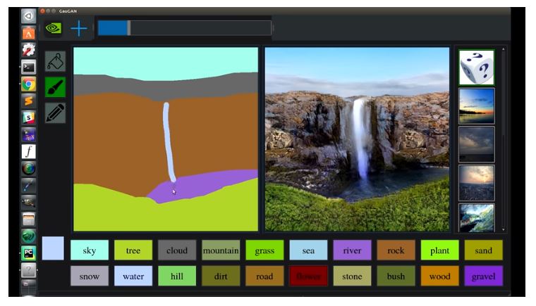 NVidia landscape painter