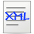 XML on a paper sheet
