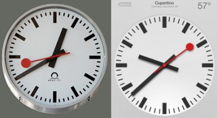 The Swiss clock of Apple