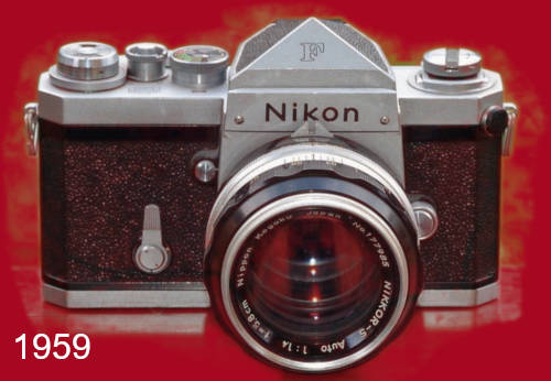 Nikon F in 1959