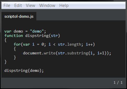 JavaScript in LightTable