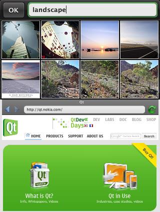 Qml demo screenshoots