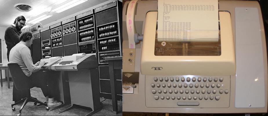 Terminal teletype 33