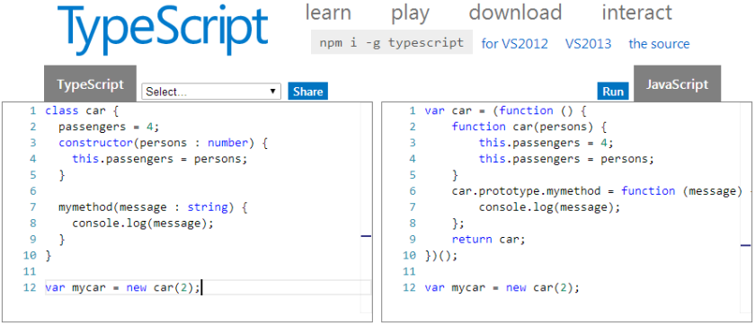 TypeScript vs JavaScript