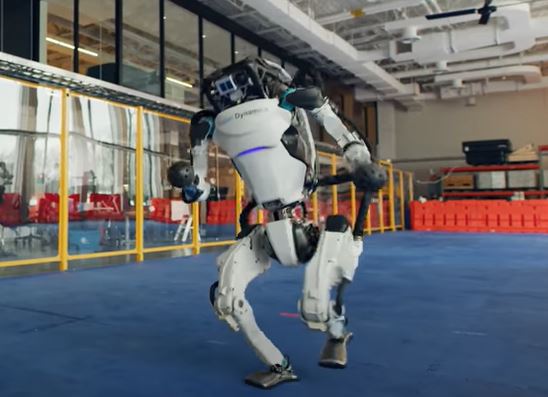 Dancing robot from Boston Dynamics (video) Dancing robot from Boston Dynamics
