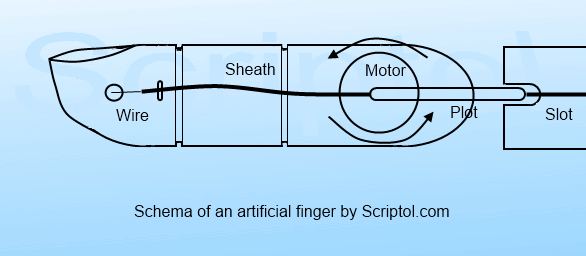 Joints of artificial finger