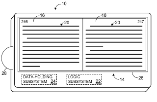 Patent page flip