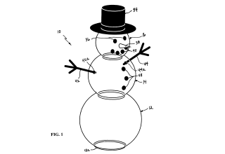 Patent on snowman